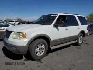 2003 Ford Expedition Eddie Bauer z VIN 1FMPU18L63LC28753, wystawiony jako Copart lot #55623945 z przebiegiem 156 887 mil mil oraz Tytuł czysty. Historia ofert i sprzedaży dostępna na DreamBid. Obrazek 1.