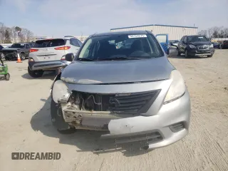 2014 Nissan Versa S with VIN 3N1CN7AP6EL835598, listed as a Copart auction lot 44154275 with 163,248 mi miles and Salvage Title. Bid and sale history available at carsss.com. Image 5.