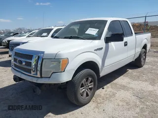 2011 Ford F-150 XL with VIN 1FTEX1CM8BFA77303, listed as a IAAI auction lot 41821852 with 320,133 mi miles. Bid and sale history available at carsss.com. Image 2.