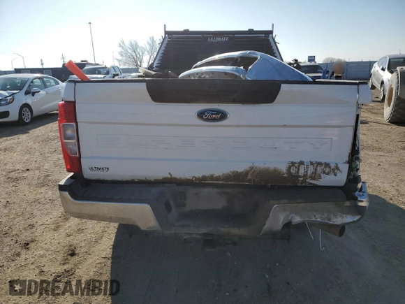2021 Ford Super Duty F-250 SRW XL with VIN 1FT7X2B64MEE18691, listed as a Copart auction lot 80460914 with 81,101 mi miles and Salvage Title. Bid and sale history available at carsss.com. Image 6.