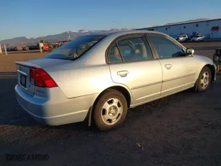 2003 Honda Civic Hybrid with VIN JHMES95683S010347, listed as a IAAI auction lot 41458780 with 180,952 mi miles. Bid and sale history available at carsss.com. Image 4.