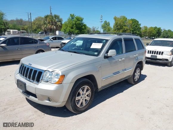 2009 Jeep Grand Cherokee Limited with VIN 1J8HR58P49C507978, listed as a IAAI auction lot 41832452 with 145,371 mi miles. Bid and sale history available at carsss.com. Image 2.