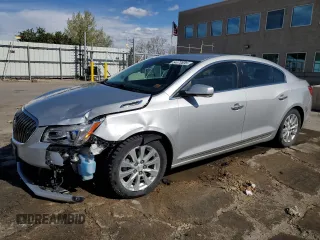 2015 Buick LaCrosse Leather with VIN 1G4GB5GR3FF228327, listed as a Copart auction lot 54070695 with 59,715 mi miles and Clean title. Bid and sale history available at DreamBid. Image 1.