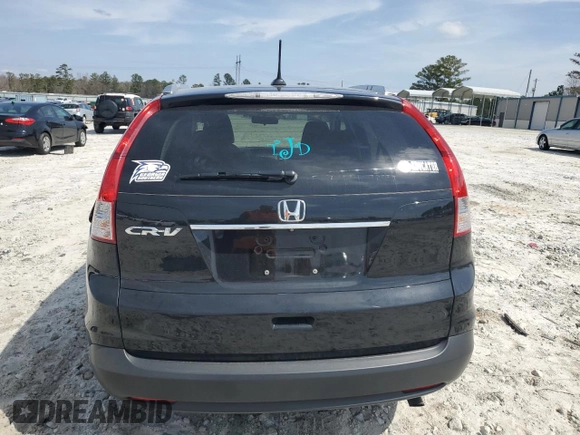 2014 Honda CR-V EX-L with VIN 2HKRM3H70EH563784, listed as a Copart auction lot 49179125 with 139,593 mi miles and Salvage Title. Bid and sale history available at carsss.com. Image 6.
