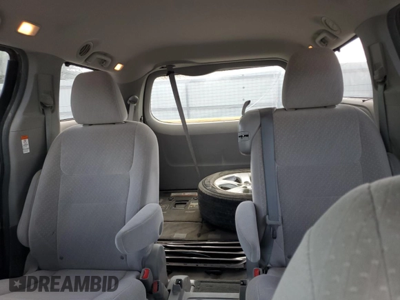 2017 Toyota Sienna LE Auto Access Seat with VIN 5TDKZ3DC9HS783705, listed as a Copart auction lot 57163325 with 165,996 mi miles and Salvage title. Bid and sale history available at DreamBid. Image 10.