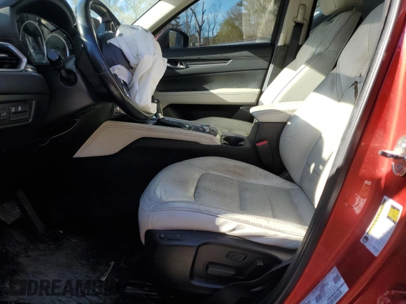 2018 Mazda CX-5 Grand Touring with VIN JM3KFADM1J1454982, listed as a Copart auction lot 49162495 with 109,559 mi miles and Salvage Title. Bid and sale history available at DreamBid. Image 7.