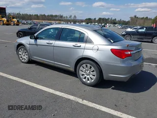 2014 Chrysler 200 LX with VIN 1C3CCBAB7EN212540, listed as a IAAI auction lot 42037247 with 207,670 mi miles. Bid and sale history available at carsss.com. Image 3.