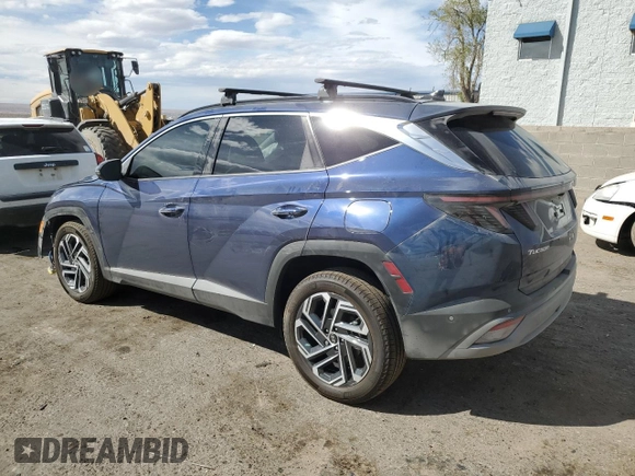 2025 Hyundai Tucson Limited with VIN 5NMJECDE7SH465455, listed as a Copart auction lot 51107715 with 1,484 mi miles and Salvage Title. Bid and sale history available at carsss.com. Image 2.