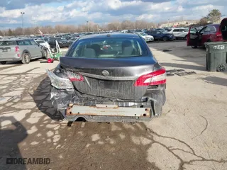 2015 Nissan Sentra S with VIN 3N1AB7AP0FY293418, listed as a IAAI auction lot 41686907 with 295,235 mi miles. Bid and sale history available at carsss.com. Image 16.
