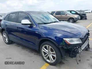 2014 Audi SQ5 Premium Plus with VIN WA1CGAFP9EA084897, listed as a IAAI auction lot 42428885 with 134,436 mi miles and . Bid and sale history available at DreamBid. Image 1.