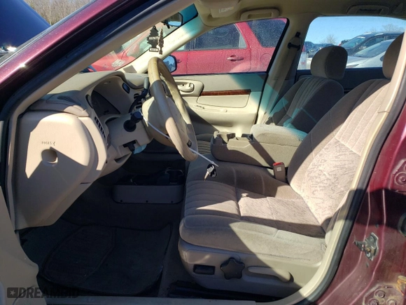 2003 Chevrolet Impala with VIN 2G1WF52E039125565, listed as a Copart auction lot 46087145 with 106,570 mi miles and Non Repairable. Bid and sale history available at carsss.com. Image 7.
