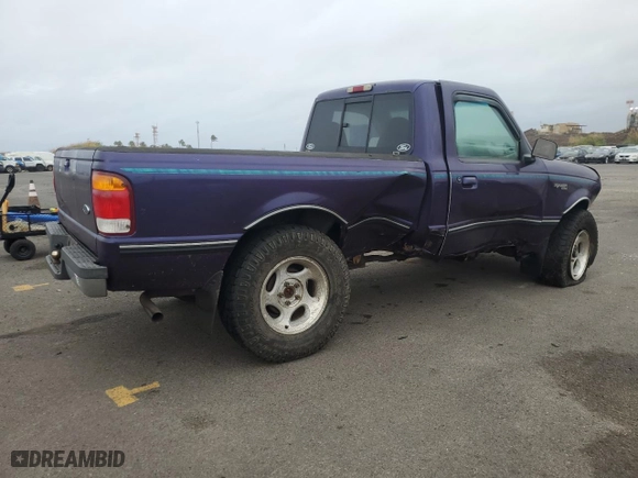 1998 Ford Ranger XL with VIN 1FTYR10U6WUB09937, listed as a Copart auction lot 43280485 with 67,748 mi miles and Salvage Title. Bid and sale history available at carsss.com. Image 3.