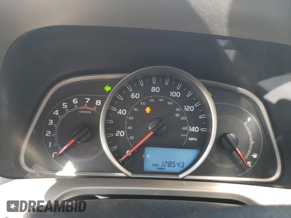 2014 Toyota RAV4 LE with VIN JTMBFREV0EJ009007, listed as a Copart auction lot 77417724 with 128,543 mi miles and Salvage Title. Bid and sale history available at DreamBid. Image 9.