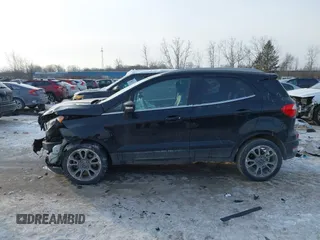 2019 Ford EcoSport Titanium with VIN MAJ3S2KE8KC288501, listed as a IAAI auction lot 41394372 with 87,476 mi miles and . Bid and sale history available at DreamBid. Image 14.