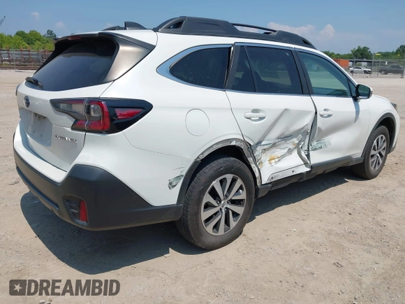 2020 Subaru Outback Premium with VIN 4S4BTAEC8L3178794, listed as a IAAI auction lot 42591828 with 70,062 mi miles and . Bid and sale history available at DreamBid. Image 4.