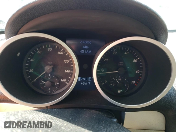 2007 Mercedes-Benz SLK-Class 3.0L with VIN WDBWK54F17F134263, listed as a Copart auction lot 63524744 with 64,006 mi miles and Non Repairable. Bid and sale history available at carsss.com. Image 9.