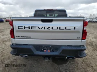 2021 Chevrolet Silverado 1500 LT Trail Boss with VIN 3GCPYFEL2MG130876, listed as a Copart auction lot 53039345 with 23,099 mi miles and Salvage Title. Bid and sale history available at DreamBid. Image 6.