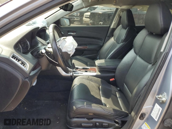 2015 Acura TLX with VIN 19UUB1F36FA015612, listed as a Copart auction lot 60851825 with 122,687 mi miles and Salvage title. Bid and sale history available at DreamBid. Image 7.