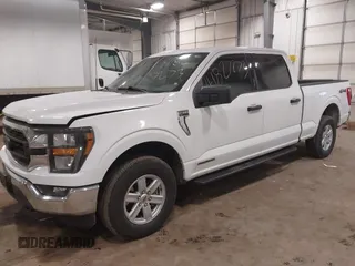 2023 Ford F-150 XL with VIN 1FTFW1ED6PFC14587, listed as a IAAI auction lot 41827273 with 87,267 mi miles. Bid and sale history available at carsss.com. Image 19.