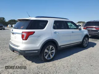 2018 Ford Explorer Limited with VIN 1FM5K7F80JGC22158, listed as a Copart auction lot 50599745 with 79,486 mi miles and Salvage Title. Bid and sale history available at carsss.com. Image 3.