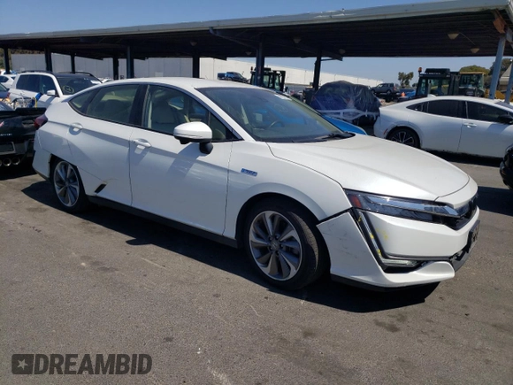 2019 Honda Clarity Plug-In Hybrid Touring with VIN JHMZC5F34KC005974, listed as a Copart auction lot 69631504 with 18,014 mi miles and Salvage Title. Bid and sale history available at carsss.com. Image 4.