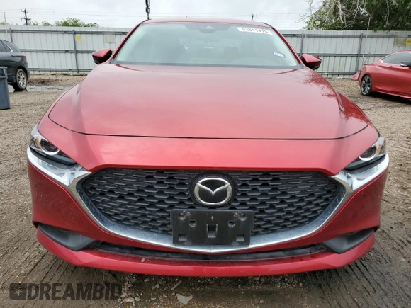 2022 Mazda 3 Select with VIN 3MZBPABL3NM309805, listed as a Copart auction lot 53811415 with 24,355 mi miles and Salvage title. Bid and sale history available at DreamBid. Image 5.