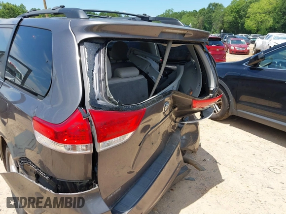 2011 Toyota Sienna LE AAS с VIN 5TDKK3DC9BS004718, выставлен на аукционе IAAI как лот 42602726 с пробегом 172 133 миль миль и . История ставок и продаж доступна на DreamBid. Изображение 6.