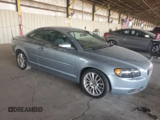 2008 Volvo C70 with VIN YV1MC67288J044394, listed as a Copart auction lot 61938385 with 49,533 mi miles and Clean title. Bid and sale history available at DreamBid. Image 4.