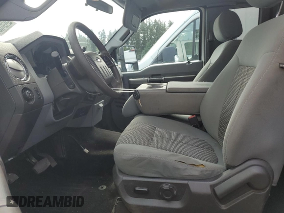 2012 Ford F-250 XL with VIN 1FT7X2B65CEB59000, listed as a Copart auction lot 58310515 with 88,747 mi miles and Salvage title. Bid and sale history available at DreamBid. Image 7.