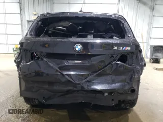 2020 BMW X3 M Competition with VIN 5YMTS0C08L9B65601, listed as a Copart auction lot 69317924 with 52,109 mi miles and Salvage Title. Bid and sale history available at carsss.com. Image 6.