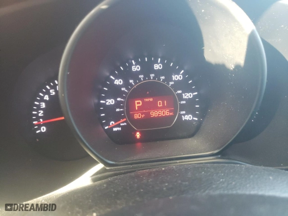 2019 Kia Soul with VIN KNDJN2A21K7004666, listed as a Copart auction lot 48547665 with 98,906 mi miles and Salvage Title. Bid and sale history available at carsss.com. Image 9.