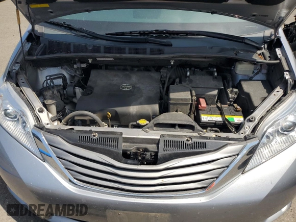 2012 Toyota Sienna XLE AAS with VIN 5TDYK3DC0CS194193, listed as a Copart auction lot 60265455 with 139,246 mi miles and Salvage title. Bid and sale history available at DreamBid. Image 12.