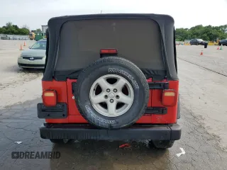 2006 Jeep Wrangler Sport z VIN 1J4FA49S86P754812, wystawiony jako Copart lot #56543395 z przebiegiem 192 851 mil mil oraz Szkoda całkowita • Salvage title. Historia ofert i sprzedaży dostępna na DreamBid. Obrazek 6.