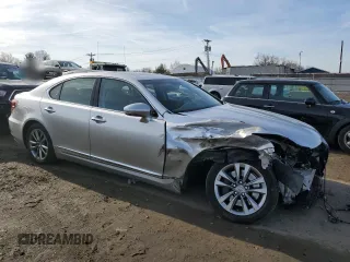2014 Lexus LS 460 with VIN JTHCL5EF3E5022968, listed as a Copart auction lot 86642464 with 67,680 mi miles and Salvage title. Bid and sale history available at DreamBid. Image 4.