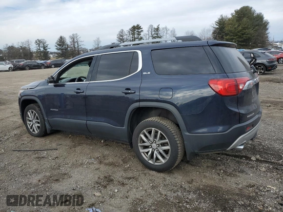 2017 GMC Acadia SLE with VIN 1GKKNSLS2HZ290711, listed as a Copart auction lot 46707165 with 94,180 mi miles and Salvage Title. Bid and sale history available at carsss.com. Image 2.