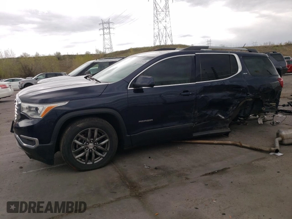 2017 GMC Acadia SLT with VIN 1GKKNULS4HZ268642, listed as a Copart auction lot 55422015 with 119,852 mi miles and Salvage title. Bid and sale history available at DreamBid. Image 1.