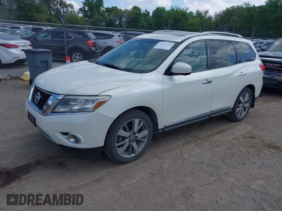 2015 Nissan Pathfinder SL with VIN 5N1AR2MM0FC707380, listed as a IAAI auction lot 42267523 with 186,383 mi miles and . Bid and sale history available at DreamBid. Image 19.