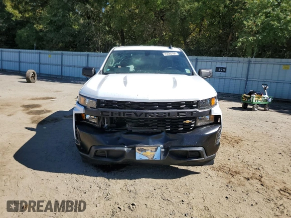 2020 Chevrolet Silverado 1500 Work Truck with VIN 1GCRWAEF0LZ269401, listed as a Copart auction lot 76620194 with 89,910 mi miles and Salvage Title. Bid and sale history available at DreamBid. Image 5.