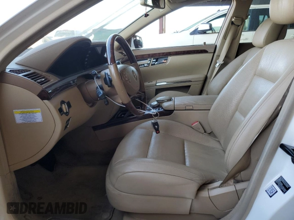 2013 Mercedes-Benz S-Class S 550 with VIN WDDNG7DB3DA503825, listed as a Copart auction lot 49843855 with 127,405 mi miles and Salvage Title. Bid and sale history available at carsss.com. Image 7.
