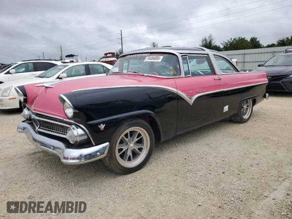 1955 Ford Crown Victoria z VIN U5FF179313, wystawiony jako Copart lot #74484004 z przebiegiem 804 mil mil oraz Nie do naprawy • Non repairable. Historia ofert i sprzedaży dostępna na DreamBid. Obrazek 1.