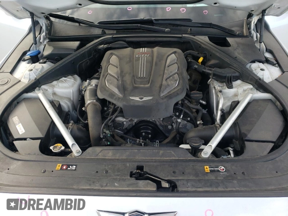 2019 Genesis G90 Premium z VIN KMHG34JA1KU050157, wystawiony jako Copart lot #87208564 z przebiegiem 75 972 mil mil oraz Szkoda całkowita • Salvage title. Historia ofert i sprzedaży dostępna na DreamBid. Obrazek 12.