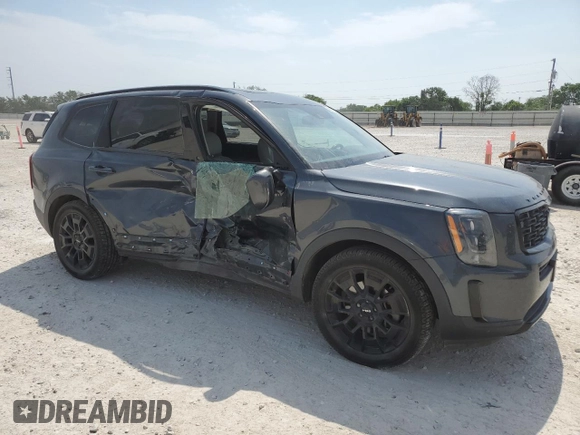 2022 Kia Telluride EX z VIN 5XYP3DHC2NG236212, wystawiony jako Copart lot #53648415 z przebiegiem 72 863 mil mil oraz Szkoda całkowita • Salvage title. Historia ofert i sprzedaży dostępna na DreamBid. Obrazek 4.