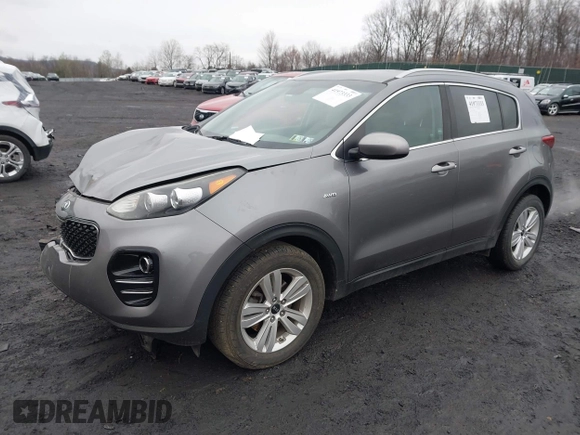 2017 Kia Sportage LX with VIN KNDPMCAC2H7238741, listed as a IAAI auction lot 41973333 with 64,714 mi miles and . Bid and sale history available at carsss.com. Image 17.