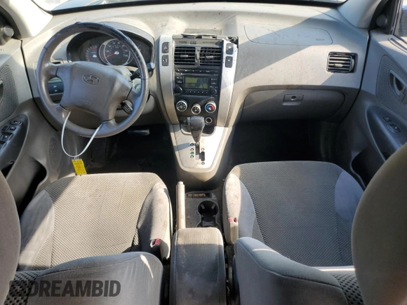 2008 Hyundai Tucson SE with VIN KM8JN12D58U881256, listed as a Copart auction lot 67509304 with 178,522 mi miles and Salvage Title. Bid and sale history available at carsss.com. Image 8.