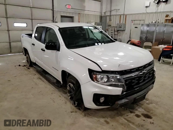 2021 Chevrolet Colorado 4WD Z71 with VIN 1GCGTDEN4M1214359, listed as a Copart auction lot 47929185 with 77,084 mi miles and Salvage title. Bid and sale history available at DreamBid. Image 11.