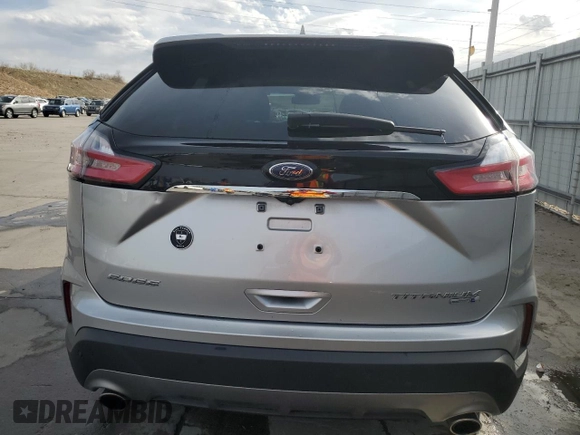 2019 Ford Edge Titanium with VIN 2FMPK4K95KBB56706, listed as a Copart auction lot 52135685 with 72,471 mi miles and Salvage Title. Bid and sale history available at carsss.com. Image 6.