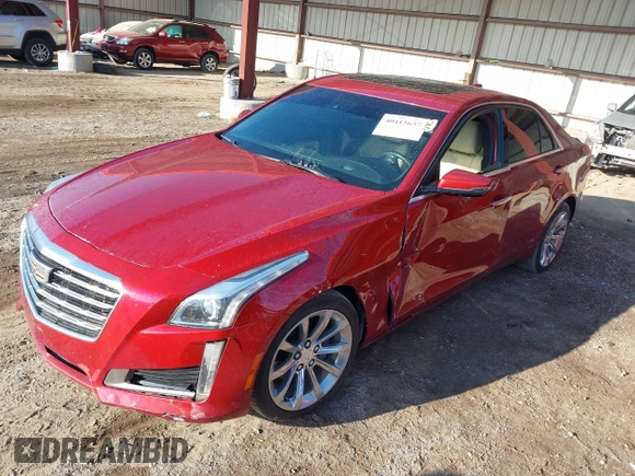 2017 Cadillac CTS Sedan Luxury RWD with VIN 1G6AR5SX6H0209551, listed as a IAAI auction lot 40415657 with 86,551 mi miles. Bid and sale history available at carsss.com. Image 2.