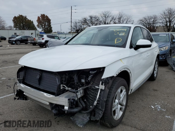 2018 Audi Q5 Premium with VIN WA1ANAFY6J2097892, listed as a Copart auction lot 60446972 with 41,812 mi miles. Bid and sale history available at carsss.com. Image 2.