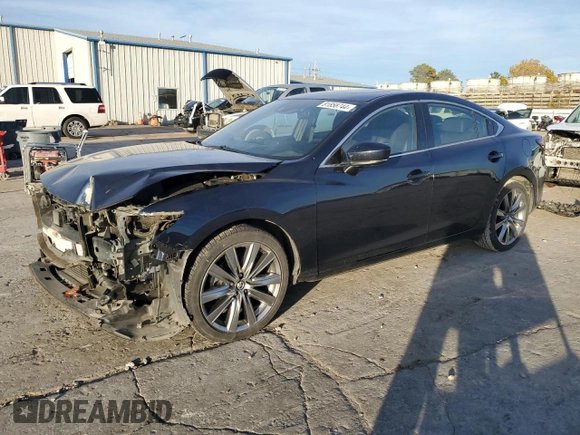 2020 Mazda 6 Signature with VIN JM1GL1XY2L1525230, listed as a Copart auction lot 81858744 with 123,908 mi miles and Salvage Title. Bid and sale history available at DreamBid. Image 1.