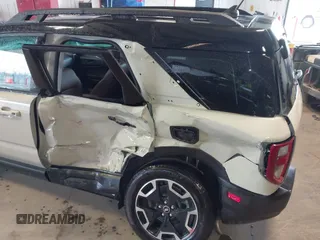 2024 Ford Bronco Sport Outer Banks with VIN 3FMCR9C69RRF55495, listed as a IAAI auction lot 42116001 with 2,834 mi miles and . Bid and sale history available at DreamBid. Image 6.